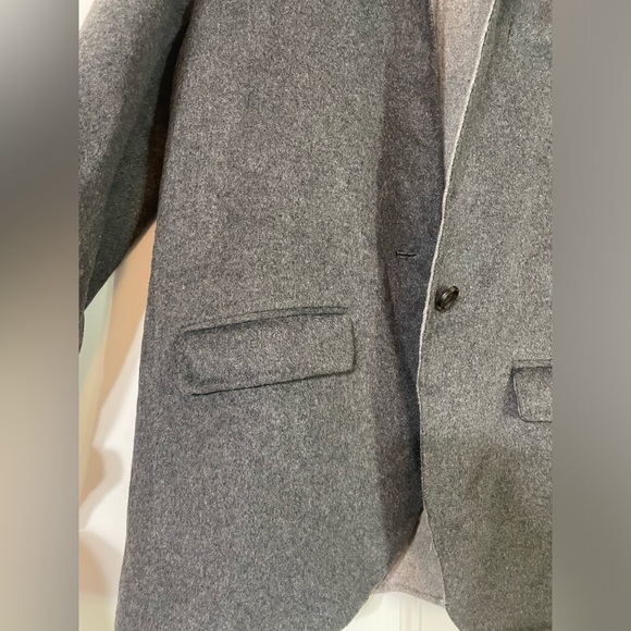 J. Crew Wool Blend Leighton Blazer Jacket Size 6 Gray - Picture 11 of 13